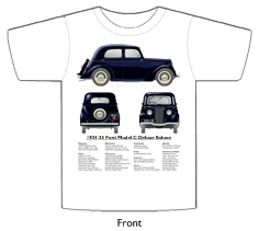 Ford Model C Deluxe Saloon 1934-35 T-shirt Front